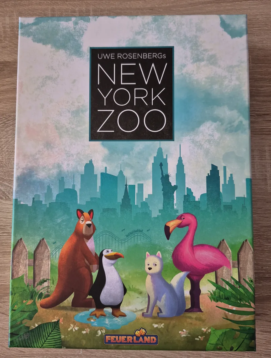 New York Zoo + Insert + bemalter Promo-Elefant