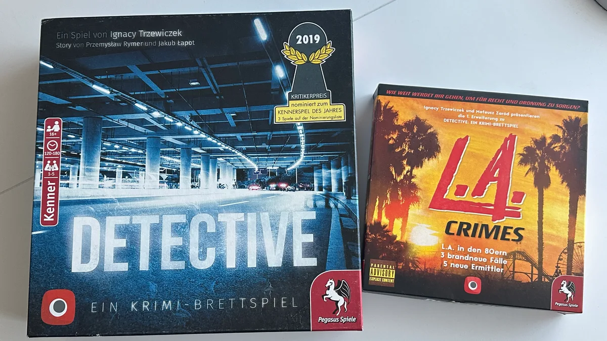 Detective: A Modern Crime Board Game