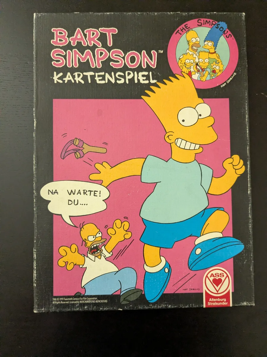 Bart Simpson Kartenspiel