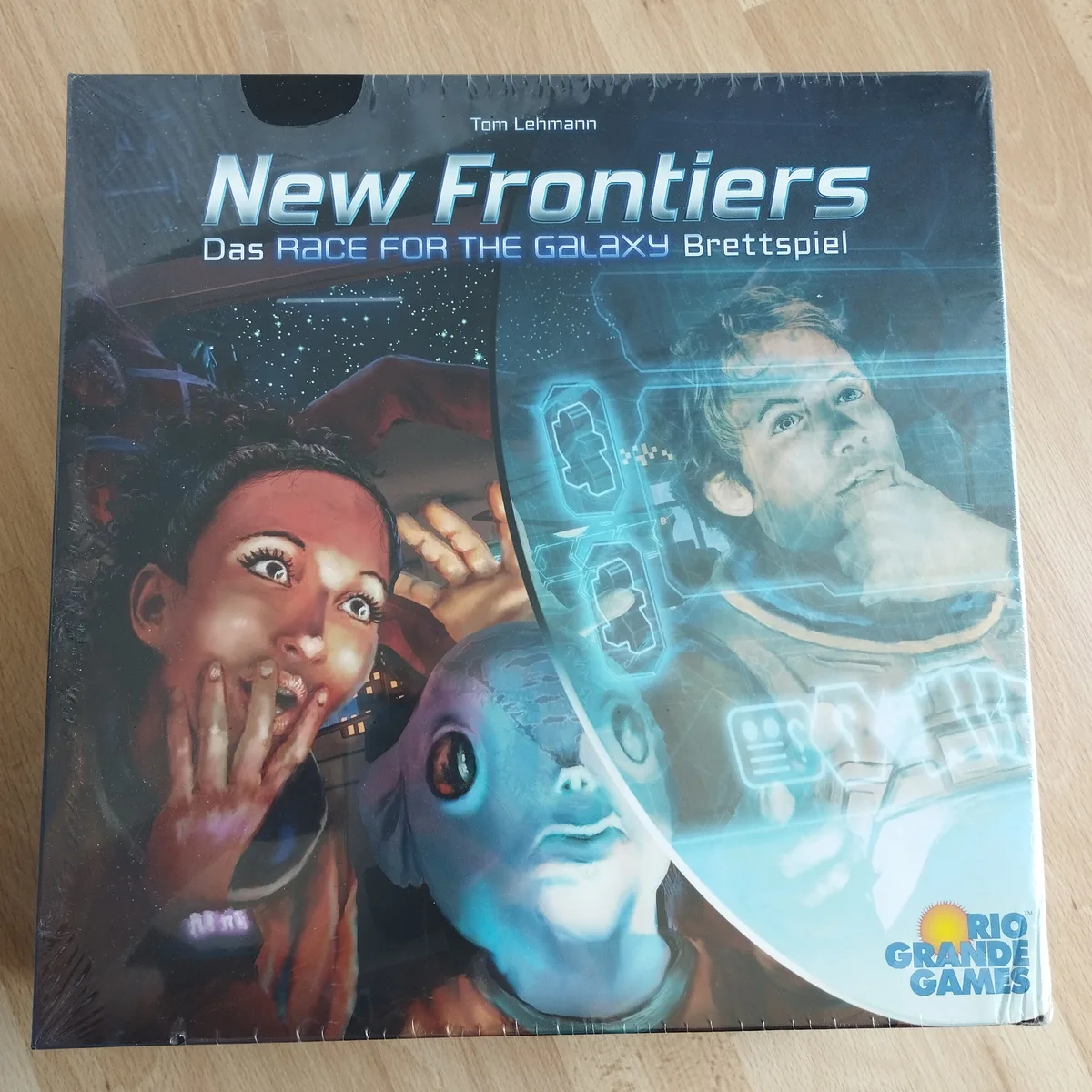 New Frontiers Ein Race For The Galaxy Brettspiel